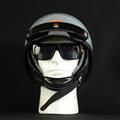 MORRIS Shorty helmet GRAY/Silver (Short fur)