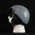 MORRIS Shorty helmet GRAY/Silver (Short fur)