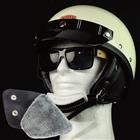 MORRIS Shorty helmet IVORY/Silver (Short fur)