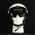 MORRIS Shorty helmet IVORY/Silver (Short fur)