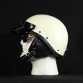 MORRIS Shorty helmet IVORY/Silver (Short fur)