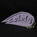 MMS EMBLEM KEYHOLDER - スモーキーパープル