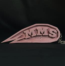 MMS EMBLEM KEYHOLDER - ココアブラウン