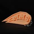 MMS EMBLEM KEYHOLDER - ネオンオレンジ