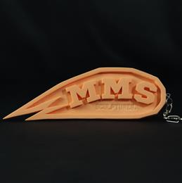 MMS EMBLEM KEYHOLDER - ファインオレンジ