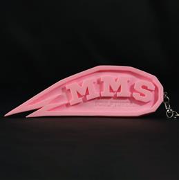 MMS EMBLEM KEYHOLDER - ネオンピンク