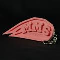 MMS EMBLEM KEYHOLDER - スモーキーレッド