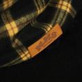 [廃番] ROBIN NECK WARMER /タータンチェック(YELLOW)&ブラックファー[販売終了]