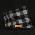 [廃番] ROBIN NECK WARMER /チェック(BK/GR)&ブラックファー[販売終了]