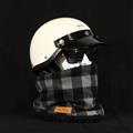 [廃番] ROBIN NECK WARMER /チェック(BK/GR)&ブラックファー[販売終了]