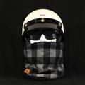 [廃番] ROBIN NECK WARMER /チェック(BK/GR)&ブラックファー[販売終了]