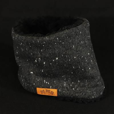 ROBIN NECK WARMER /ネップツイード&ブラックファー