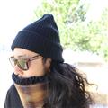 MMS KNITCAP - ブラック