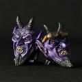 SATANIC RIDERS NumberBolt /Evil Purple