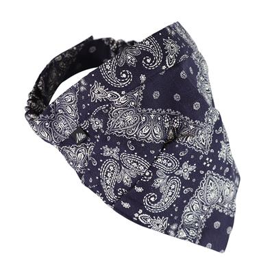 [販売終了] ROBIN FACEMASK /ペイズリー　ネイビー