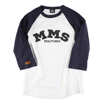 MMS RAGLAN! 3/4 SLEEVE /ホワイトxネイビー /M-size