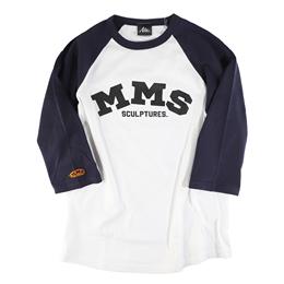 MMS RAGLAN! 3/4 SLEEVE /ホワイトxネイビー /M-size