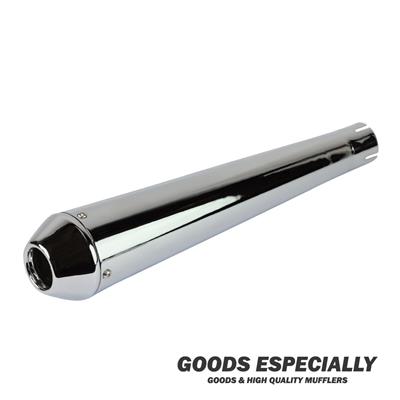 REVERSE CONE MEGAPHONE MUFFLER クローム - GOODS ESPECIALLY 