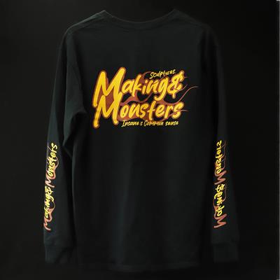 MMS LONG SLEEVE "The Flames"  /XL-size
