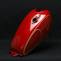[2025年秋発売予定]　トラディショナルナロータンク for SR400 (FIモデル) 未塗装品(スチール地)