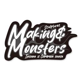 M&Ms "TheFlames" STICKER - MONO