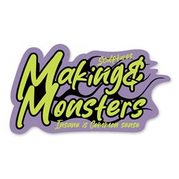 M&Ms "TheFlames" STICKER - MONSTER