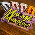 M&Ms "TheFlames" STICKER - MONSTER