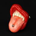 BRATTY LIP NumberBolt /Tongue Piercing /レッド