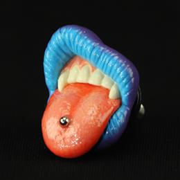 BRATTY LIP NumberBolt /Tongue Piercing /バイカラー(サマーブリーズ)