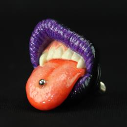 BRATTY LIP NumberBolt /Tongue Piercing /バイカラー(ナイトクラブ)