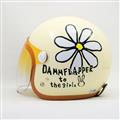 FLOWER HELMET /  PEARL IVORY
