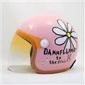 FLOWER HELMET /  PEARL PINK