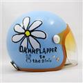 FLOWER HELMET /  PEARL BLUE