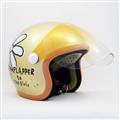 FLOWER HELMET / CHAMPAGNE GOLD