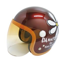 FLOWER HELMET / MAROON