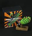 PRAY OR NOT - Dashboard Accessory /Monster Green