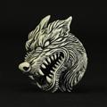 HOWLINGWOLF BY FULLMOON NumberBolt /SCULPTURE -造形-