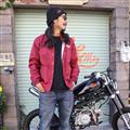 LIMIT OF VOICES - COACH JACKET バーガンディ /Mサイズ
