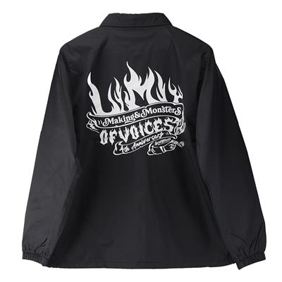 LIMIT OF VOICES - COACH JACKET ブラック /Sサイズ