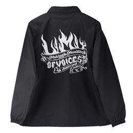 LIMIT OF VOICES - COACH JACKET ブラック /Sサイズ