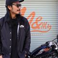 LIMIT OF VOICES - COACH JACKET ブラック /Sサイズ