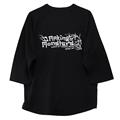 "WA"GLAN 3/4 SLEEVE /黒白 /XLサイズ