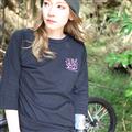 "WA"GLAN 3/4 SLEEVE /黒紫 /Mサイズ