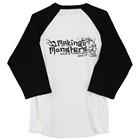 "WA"GLAN 3/4 SLEEVE /白黒 /Mサイズ