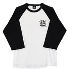 "WA"GLAN 3/4 SLEEVE /白黒 /Lサイズ