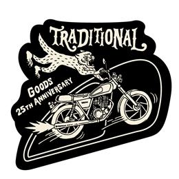 "TRADITIONAL" STICKER - ブラック