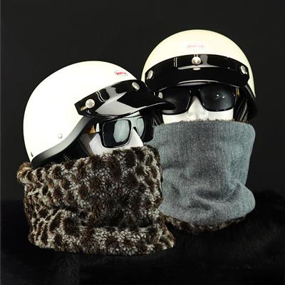 ROBIN NECK WARMER ソフトデニム&ワイルドグレー