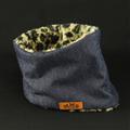 ROBIN NECK WARMER デニムBL&ワイルドブラウン