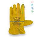 FTWグローブ(刻印ver.)スマホタッチ機能付き　イエロー　XSサイズ　[CHOPPERSオリジナル]
