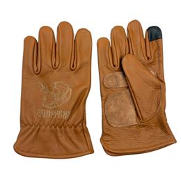 FTWグローブ(刻印ver.)スマホタッチ機能付き　ブラウン　Lサイズ　[CHOPPERSオリジナル]